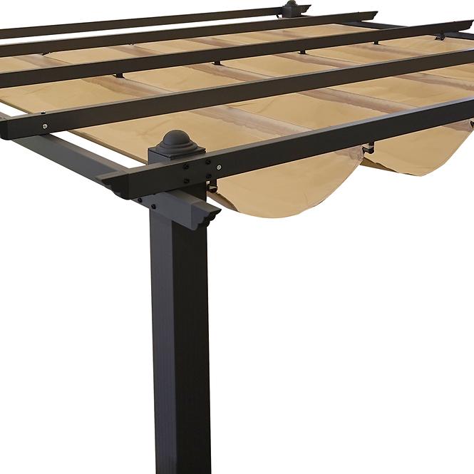 Záhradný pavilón / pergola Pescara 3x4x2.35m béžový