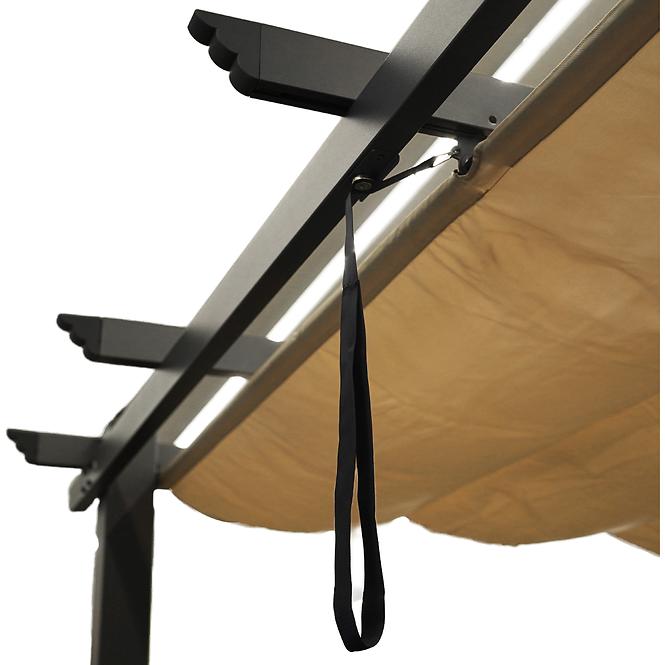Záhradný pavilón / pergola Pescara 3x4x2.35m béžový