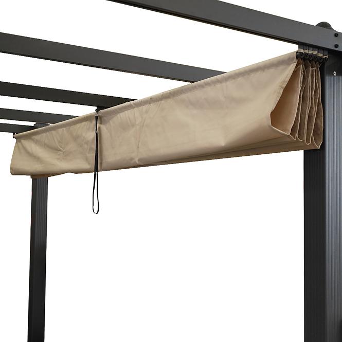 Záhradný pavilón / pergola Pescara 3x4x2.35m béžový