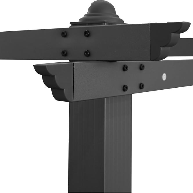 Záhradný pavilón / pergola Pescara 3x4x2.35m béžový