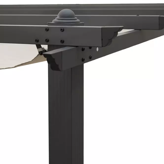 Záhradný pavilón / pergola Pescara 3x4x2.35m béžový