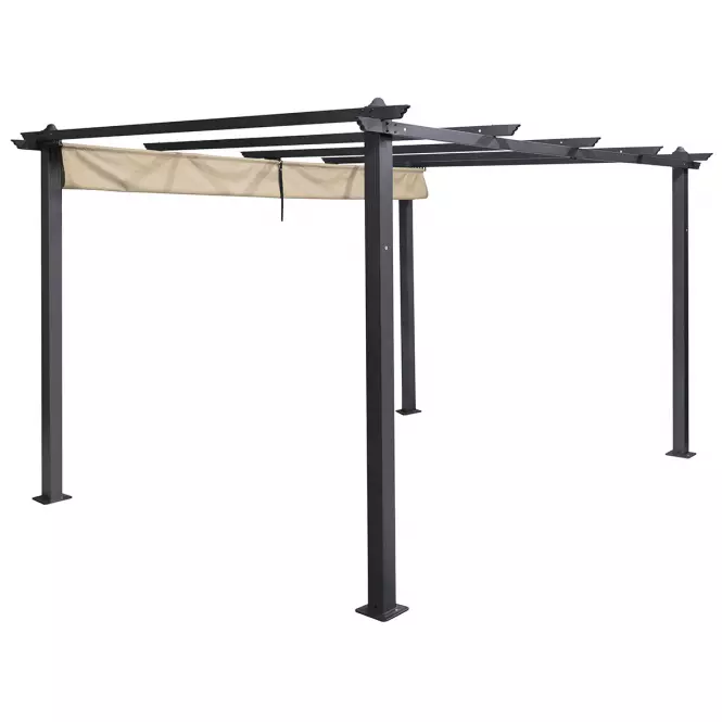 Záhradný pavilón / pergola Pescara 3x4x2.35m béžový