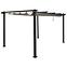 Záhradný pavilón / pergola Pescara 3x4x2.35m béžový,8