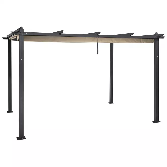 Záhradný pavilón / pergola Pescara 3x4x2.35m béžový