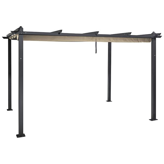 Záhradný pavilón / pergola Pescara 3x4x2.35m béžový