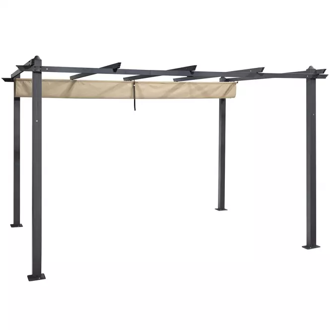 Záhradný pavilón / pergola Pescara 3x4x2.35m béžový