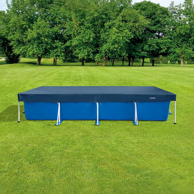 Plachta krycia pre bazény s rámom 4.5x2.2 m 28039