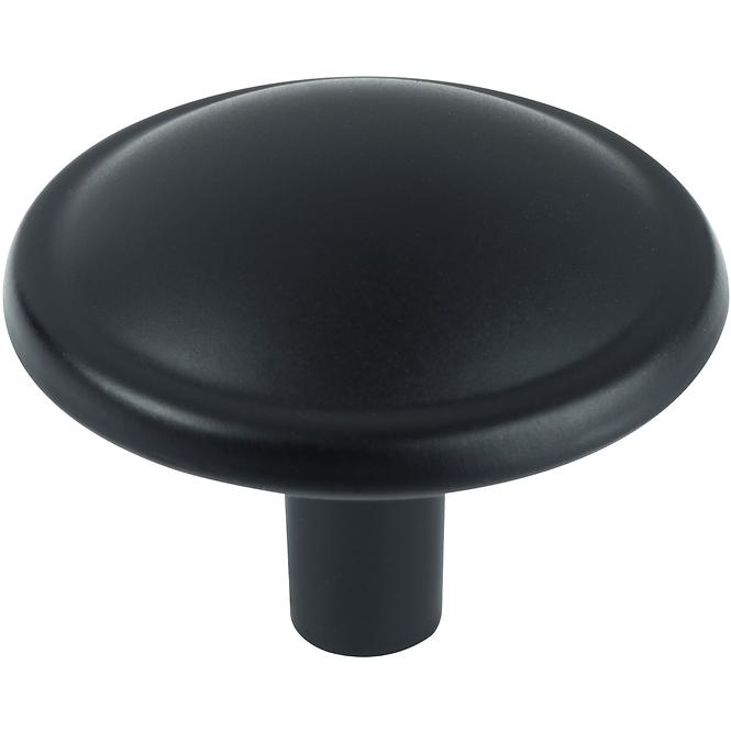 Nábytkový gombík Mali, Ø32 mm, čierny