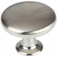 Nábytkový gombík Daira Ø30 mm brúsený nikel