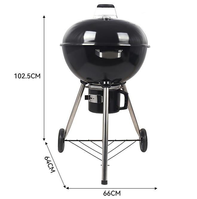 Gril na drevené uhlie Mercado 54 cm KY22022LI