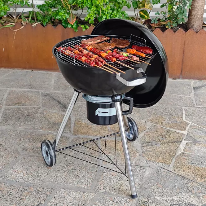 Gril na drevené uhlie Mercado 54 cm KY22022LI,6