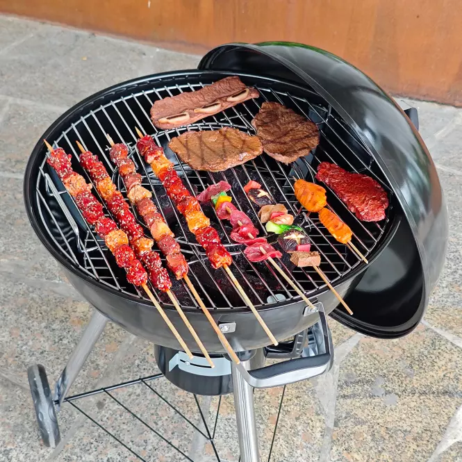 Gril na drevené uhlie Mercado 54 cm KY22022LI,9