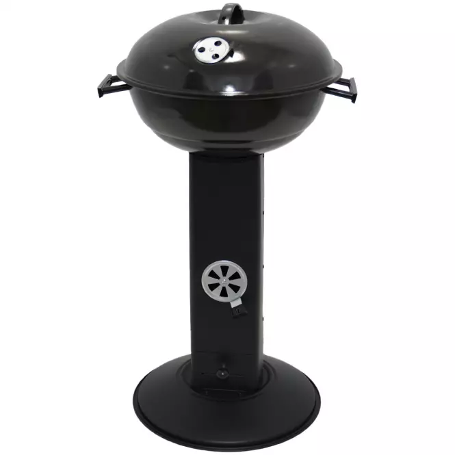Gril na drevené uhlie Mercado 47 cm KY22018S čierny