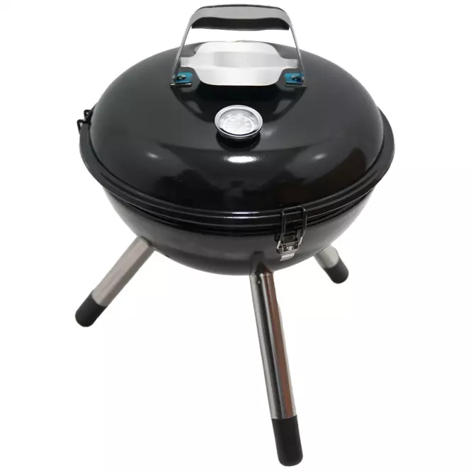 Stolový gril na drevené uhlie Mercado 35 cm KY22014HE,2