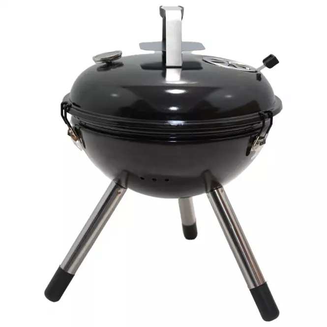 Stolový gril na drevené uhlie Mercado 35 cm KY22014HE,4