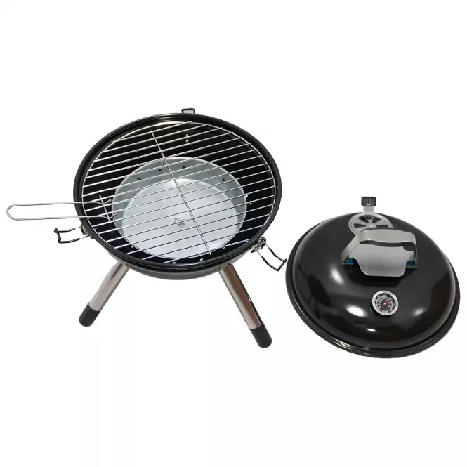 Stolový gril na drevené uhlie Mercado 35 cm KY22014HE,6