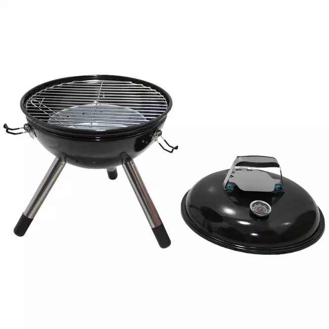 Stolový gril na drevené uhlie Mercado 35 cm KY22014HE,9