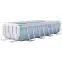 Obdĺžnikový bazén s rámom 4x2x1 m Chevron 26780NP