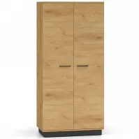 Skriňa Modesto 01 dub/čierna
