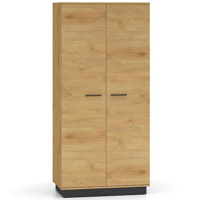 Skriňa Modesto 01 dub/čierna