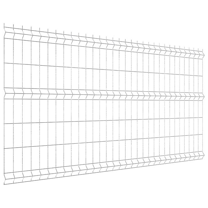 Plotový panel Ø3,1 mm, oko 80x200 mm, h:1320 š:2500 mm, pozink.