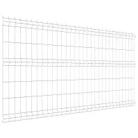 Plotový panel 3D fi 3,1 mm oko 80x200 mm 132x250 cm Zn