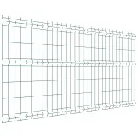 Plotový panel 3D fi 3,1 mm oko 80x200 mm 123x250 cm Zn+RAL6005
