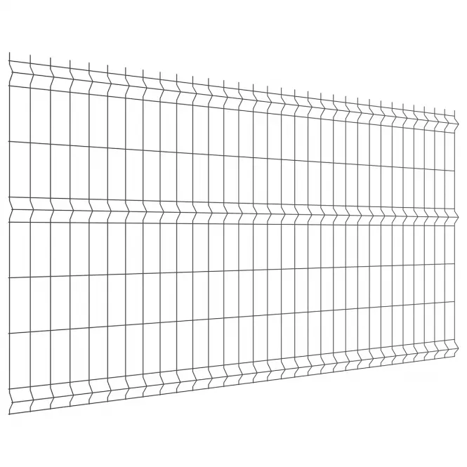 Plotový panel Ø3,1 mm, oko 80x200 mm, h:1230 š:2500 mm, pozink. 