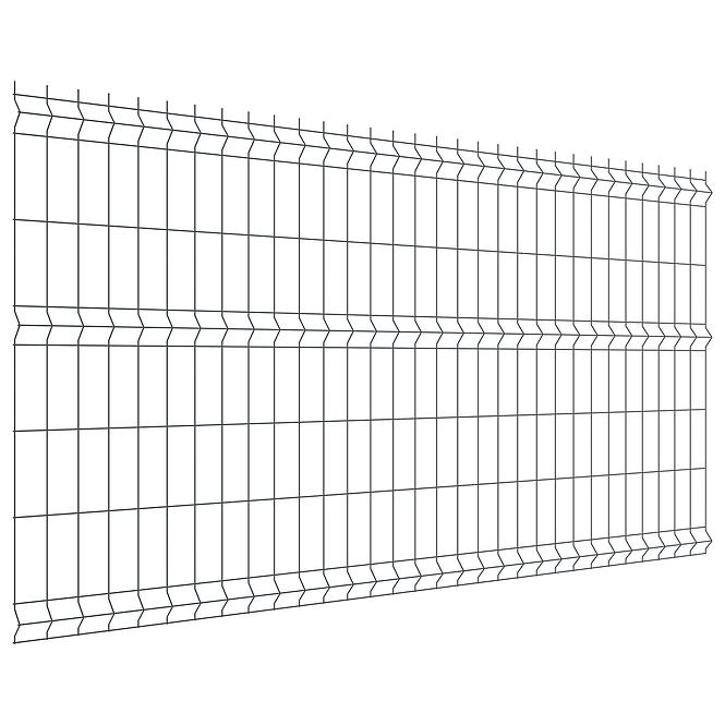 Plotový panel Ø3,1 mm, oko 80x200 mm, h:1230 š:2500 mm, pozink. 