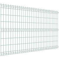 Plotový panel Ø3,1 mm,  oko 80x200 mm, h:1530 š:2500 mm, pozink. + RAL 6005