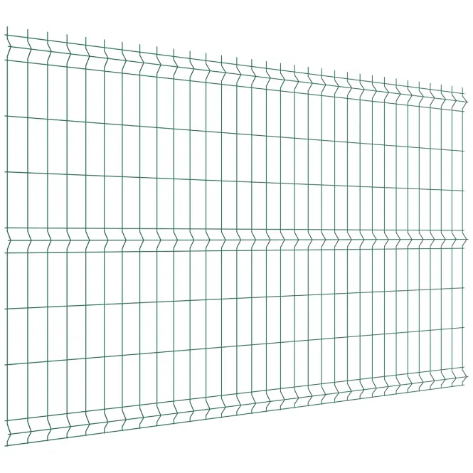 Plotový panel Ø3,1 mm,  oko 80x200 mm, h:1530 š:2500 mm, pozink. + RAL 6005