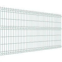 Plotový panel 3D fi 4,0 mm oko 55x200 mm 123x250 cm Zn+RAL6005