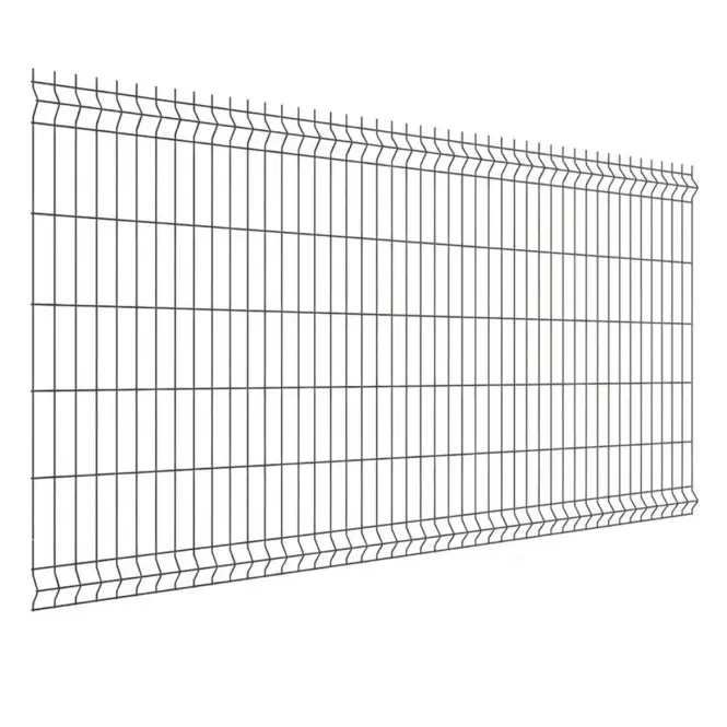 Plotový panel 3D fi 4,0 mm oko 55x200 mm 123x250 cm Zn+RAL7016