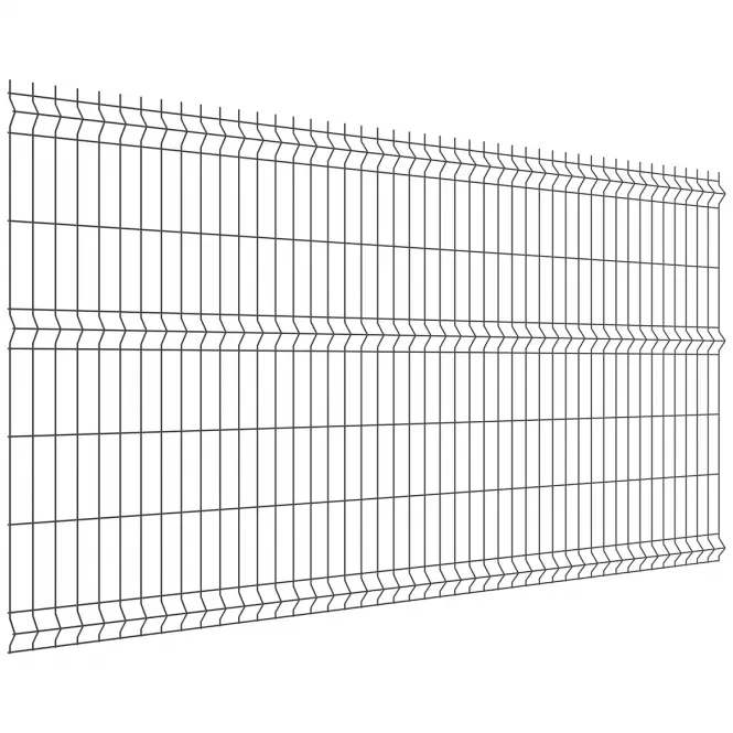 Plotový panel Ø4,0 mm, oko 55x200 mm, h:1230 š:2500 mm, pozink. + RAL 7016