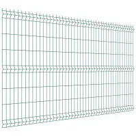Plotový panel 3D fi 4,0 mm oko 55x200 mm 153x250 cm Zn+RAL6005
