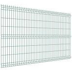 Plotový panel Ø4,0 mm, oko 55x200 mm,  h:1530 š:2500 mm, pozink. + RAL 6005