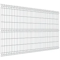 Plotový panel 3D fi 4,0 mm oko 55x200 mm 153x250 cm Zn+RAL7016