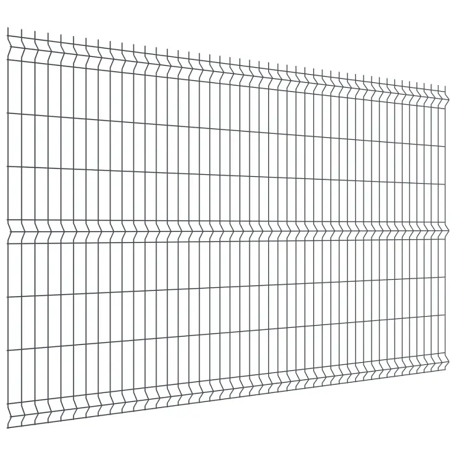 Plotový panel 3D fi 4,0 mm oko 55x200 mm 153x250 cm Zn+RAL7016