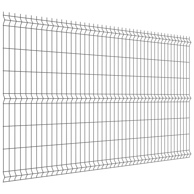 Plotový panel Ø4,0 mm, oko 55x200 mm, h:1530 š:2500 mm, pozink. + RAL 7016