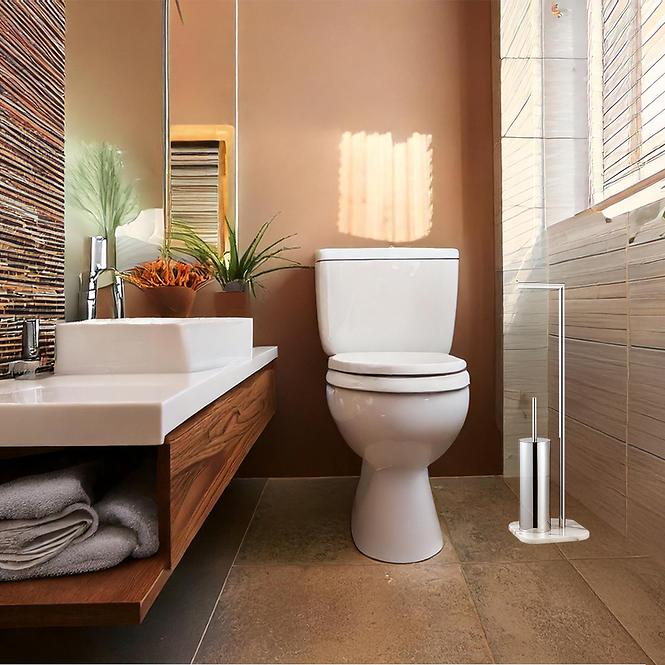 Stojak WC Marmur Nn8166 20x20x74cm