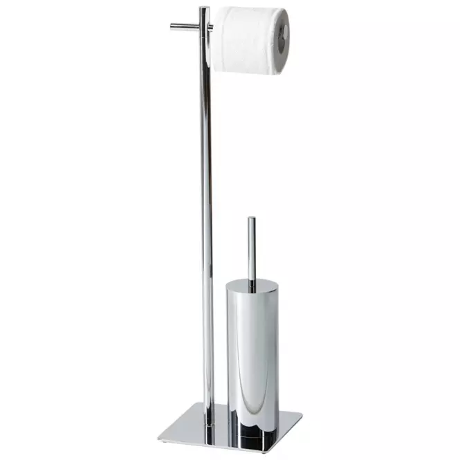 Stojak WC Nn6043 20x20x73cm Chrom