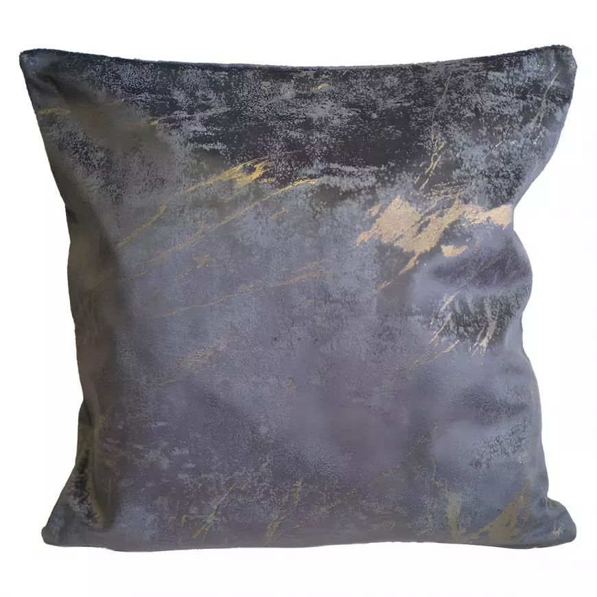 Obliečka Plain Velvet YX514 40x40cm šedá