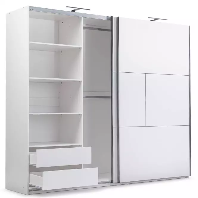 Skriňa Nimes 250 biela