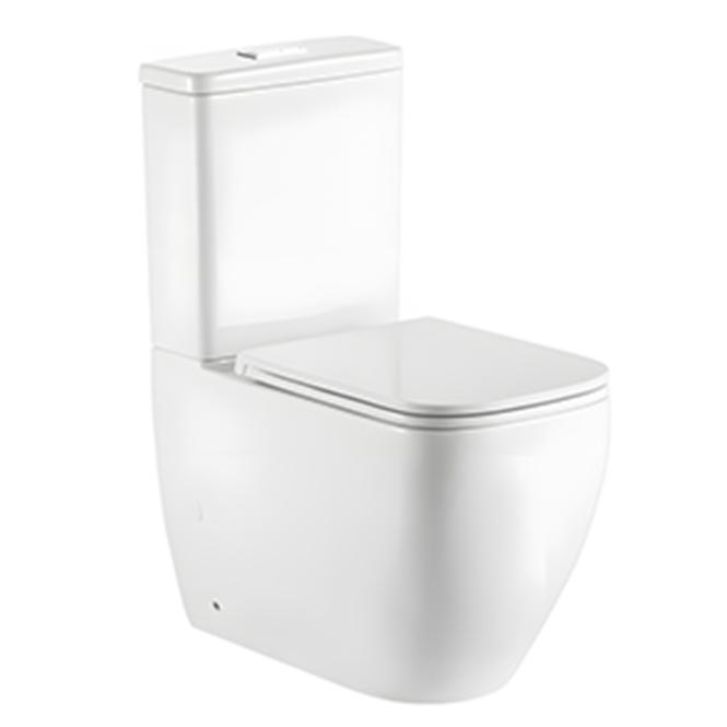 WC Kombi Enzo Rimless s doskou voľne padajúca vírivé preplachovanie
