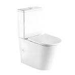 WC Kombi Hass Rimless s doskou voľne padajúca vírivé preplachovanie