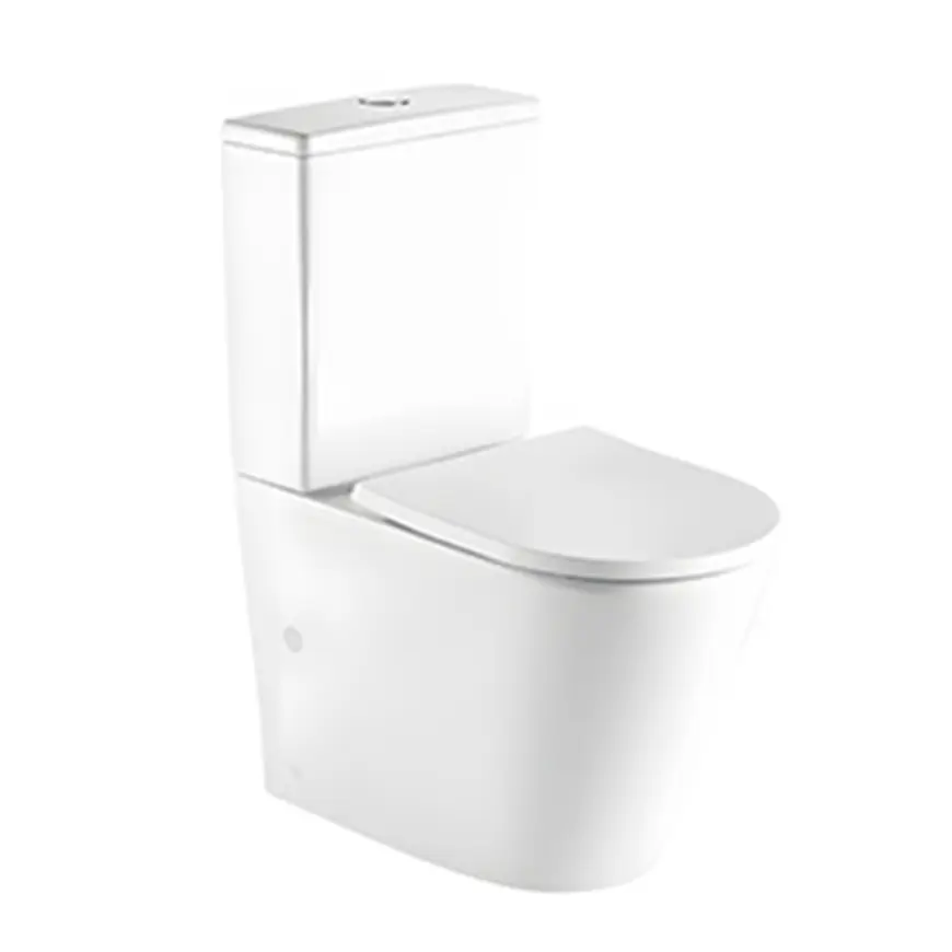 WC Kombi Hass Rimless s doskou voľne padajúca vírivé preplachovanie