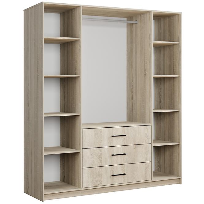 Skriňa Belluno 200 sonoma,2