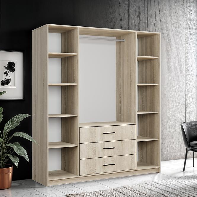 Skriňa Belluno 200 sonoma,4