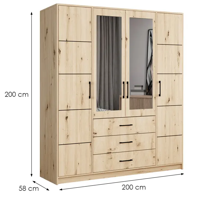 Skriňa Belluno 200 artisan,3