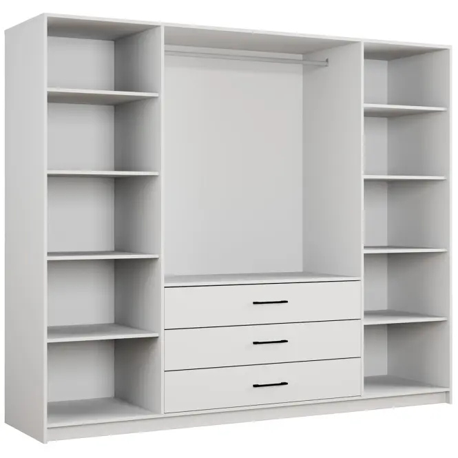 Skriňa Belluno 240 biela,2